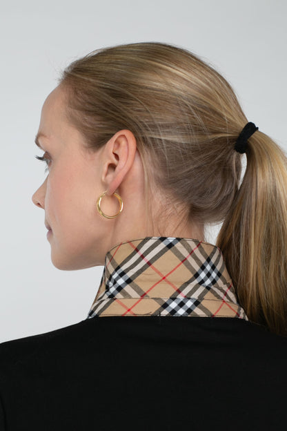 The Perfect Knit Shirt with Plaid Woven
