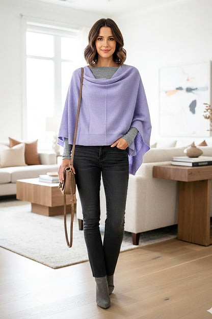 100% Cashmere Poncho