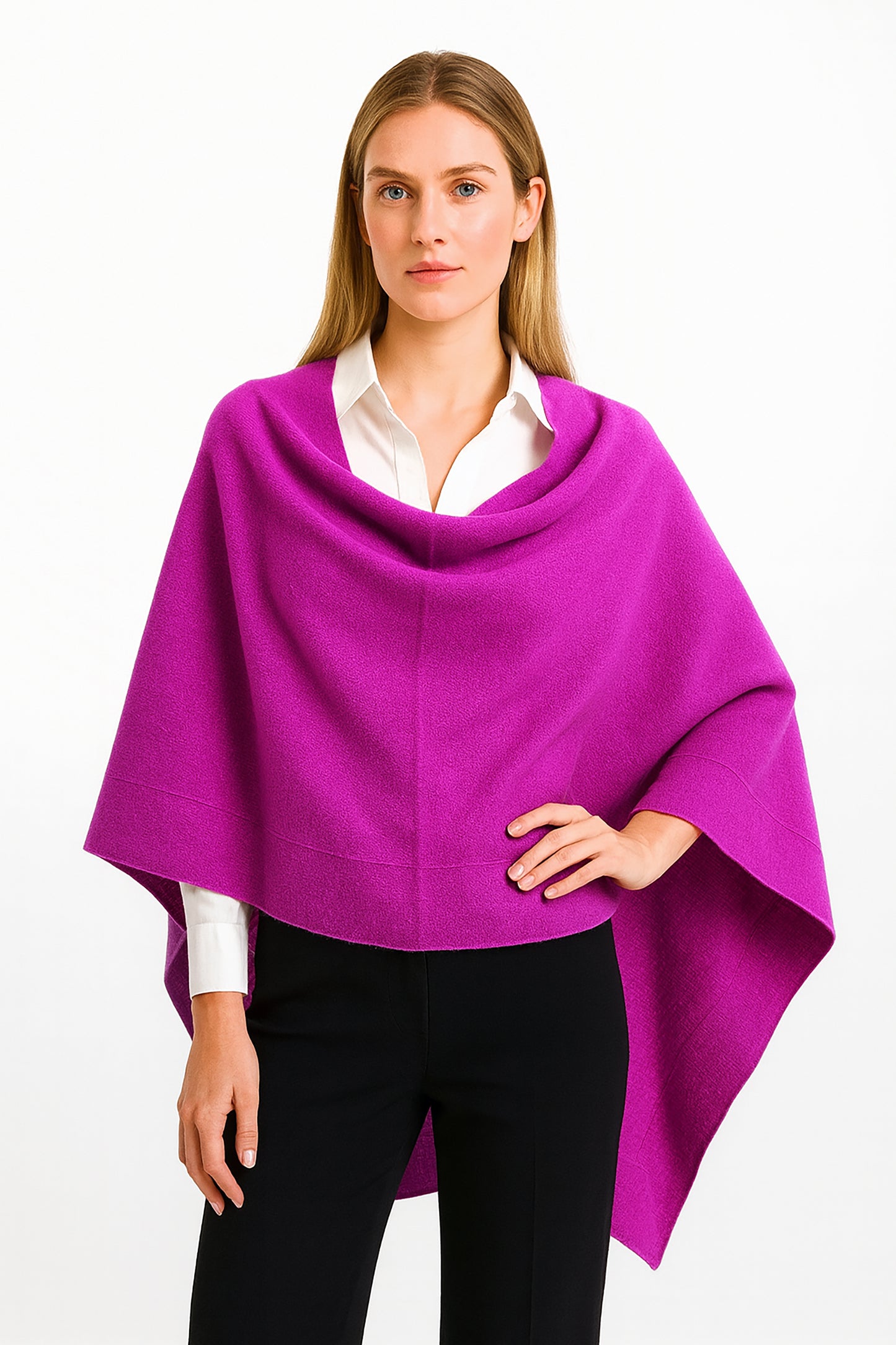 100% Cashmere Poncho