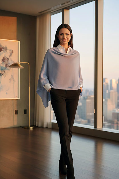 100% Cashmere Poncho