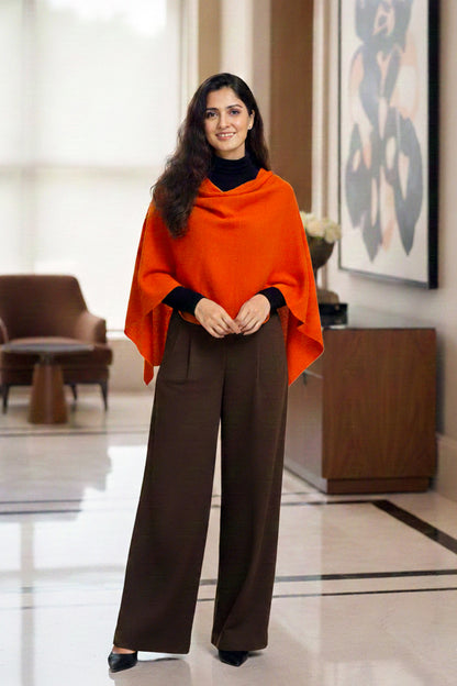 100% Cashmere Poncho