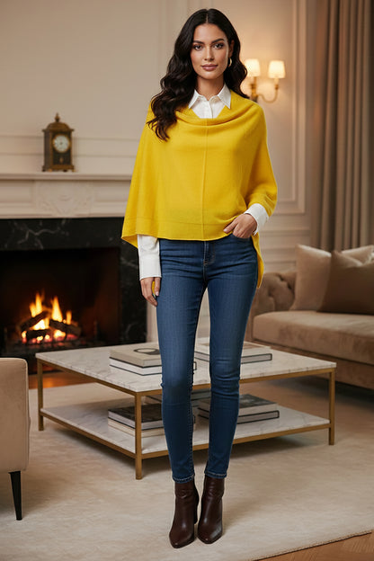 100% Cashmere Poncho