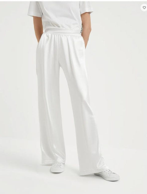 100% Cotton Interlock Pants with Drawstring