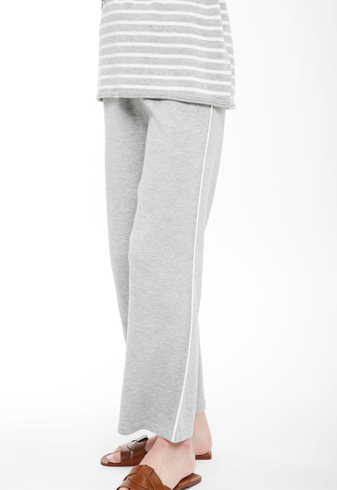 Sweat Pant with Contrast Side Piping