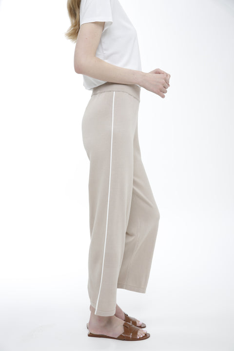 Sweat Pant with Contrast Side Piping