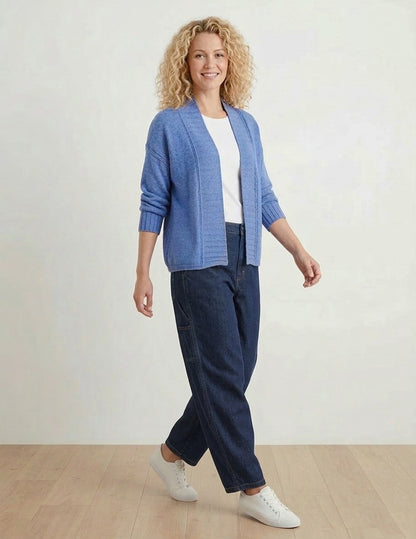 Cotton Swing Open Cardigan