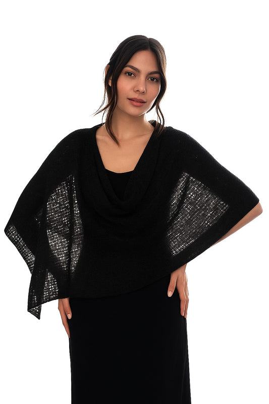 Cashmere Pointelle Topper