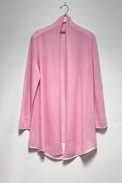 100% Cashmere Open Cardigan