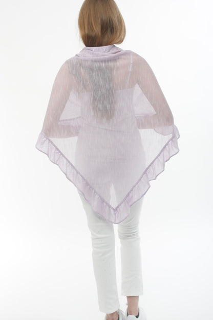 Ruffle Shawl/Wrap